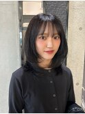 ブルーブラック/ワイドバング/美髪のススメ/外ハネボブ/北九州