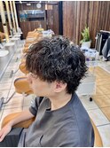 縦落ちスパイラルパーマ