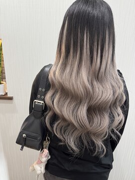 フロレゾンヘアデザインエクステ(floraison hair design exte) プルエクステグラデーションスタイル