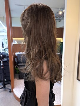 ベンジー オウン 代々木上原店(benji own) 大人ナチュラルハイライト　デザインカラー