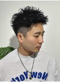 メンズアップバング/ボックスショート