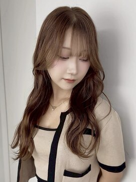 イロウ 山口どうもん店(IROW) ダブルカラー/レイヤーカット/グレージュ/ブリーチなし