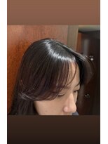 アピッシュ ギンザ(apish ginza)&nbsp;乾かすだけで完成！ふんわり前髪パーマ