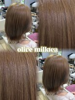 ユーフォリア 新宿店(Euphoria) 【Euphoria Miyu】オリーブミルクティー/ケアブリーチ1回