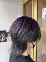 松本平太郎美容室 土浦パートワン(PART1)&nbsp;土浦×アンブレラカラーパープル×10代20代30代40代