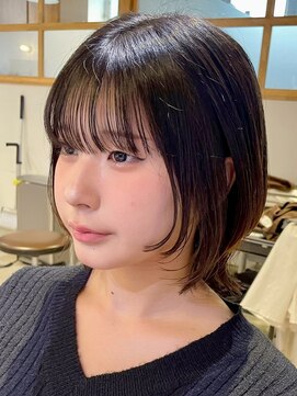 デュースヘア(DEUCE HAIR) レイヤーカットショートボブショートカット顔周りカット韓国30代