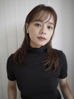ヌヌ 渋谷 原宿 明治神宮前(nunu)&nbsp;レイヤーカットウルフカットボブグレージュオリーブべージュ