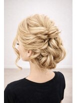 プランツヘアー ゆるふわシニヨン