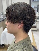 ナム 錦糸町(NAM)&nbsp;MEN’S/リバースセンターパート/ニュアンスパーマ/錦糸町