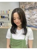 透明感たっぷりオリーブブラウン