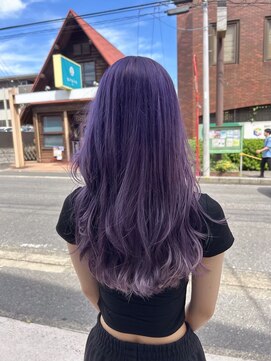 ラック 津田沼(LUCK) ラベンダーダブルカラーインナーカラーケアブリーチ