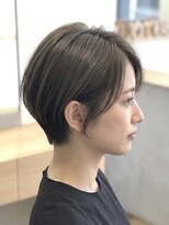 ロータス ヘアデザイン 船橋店(Lotus Hair Design)&nbsp;☆ くびれショートボブ 　/グレーアッシュ/船橋　☆