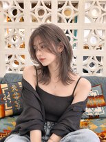 クレメンテ バイ ロスタ(Clemente by Rosta)&nbsp;ハッシュカット×ダークグレージュ