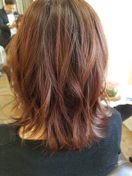 ハグエヴェック(HUG AVEC) マッシュウルフでふんわり可愛い☆