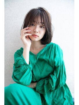 エイミー(Aimee) Aimee 町田ガーリーボブ×透け感グレージュ