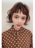 フリンジウェーブのショート♪前髪はショートバング♪藤沢3