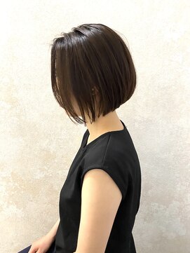 シトロン ブラン(CITRON blanc) ハンドブローで決まるシンプルボブ☆