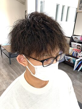 リブレ(Libre) men's cut+perm