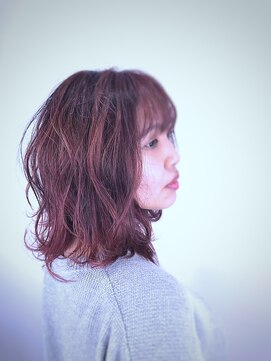 ポンテ 福岡西店(ponte) バレイヤージュ×ピンク