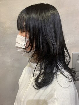 ロア 福岡天神本店(LORE) ウルフヘア/ロングウルフ/nana