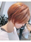 色気のある自然な丸みシンプルショート