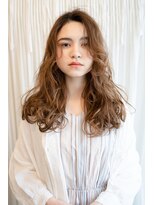 マグノリア オモテサンドウ(MAGNOLiA Omotesando)&nbsp;ぬけ感ウェーブでイメチェン！強弱MIXスパイラルパーマ