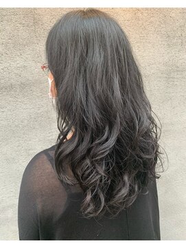 スイート ヘアデザイン(Suite HAIR DESIGN) 大人可愛いデジタルパーマ抜け感黒髪スパイラル