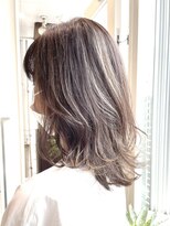 ニーフ 恵比寿(neaf)&nbsp;ラベンダーベージュ×ハイライト　市毛裕也