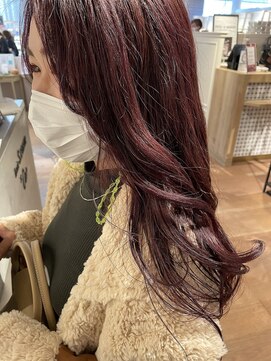 ヘアーエスクールシーユー 枚方T-SITE店(hair S.COEUR×Cu) 艶カラー