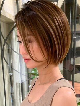 ジルブラン 国分寺(JIL BLAN) 大人ショートヘア/ハイライトカラー/イルミナカラー[国分寺]