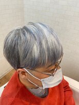 サロンドアンアリー(Salon de an Ally)&nbsp;白髪を生かしたカラー [Salon de an Ally/六町]