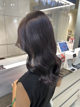 ヘアー ミッション 心斎橋店(hair Mission) ダークバイオレットカラー