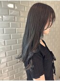 髪質改善カラー/髪質改善/ブルーブラック/レイヤーカット