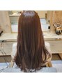 ピクチャー(PICTURE) ブリーチなしで透明感のあるカラーも得意です!