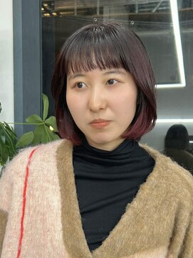 アペロ 柏(Apero) レッドブラウン☆ミニボブ