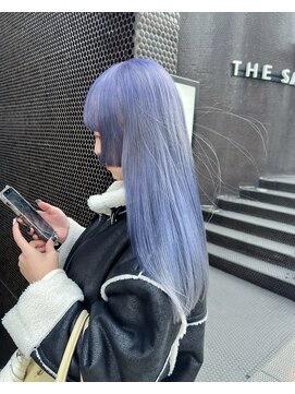 アオ(ao.) ブルーラベンダー/イメチェン/前髪カット