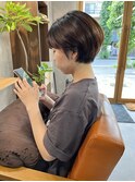 丸みショート