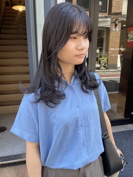 コフィー バイ メルト 吉祥寺(cofy by melt) 【松本咲花】ブリーチなしアッシュグレージュ暗髪透明感カラー