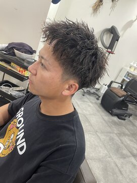 ヘアープロポーザー ラグ(hair proposer Leggu) 短髪×パーマ