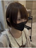 ボブでも人とは違う感じに！！ウルフボブカット♪あゆむ