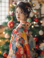 アルトリスト(Altruist Aging×HAIR&SPA)&nbsp;☆オリーブグレーココアベージュ小顔クラゲヘアー/黒髪/着物ボブ