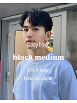 ゾーイ ボーイズ(ZOEY boyz) 毛流れセンターパート
