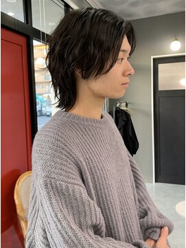 シェミール(CHEMIR) ニシグチstyle【マッシュウルフ/センターパートウルフ／パーマ】