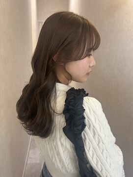 ニール(niil) 《 sakura 》結んで可愛い顔周り × くすみベージュ