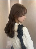 《 sakura 》結んで可愛い顔周り × くすみベージュ