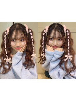 《三宮駅2分/ライブヘア\1900～(朝6時～）》結婚式はもちろん旅行/遊園地/ライブも♪理想の仕上がりが続く!