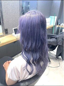 ヘアサロン リボーン(Hair salon Reborn) ブルーラベンダーカラー♪