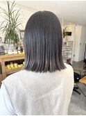＊裾カラー　BLACK×silver