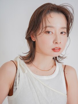 ニューヨークニューヨークマザーズ(NYNY Mothers) 切りっぱなしボブ/アップバング/艶っぽい/外ハネ