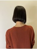 黒髪ボブ/ボブ/髪質改善/アマトラトリートメント/烏丸